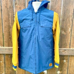 Vans Mountain Edition Men's XS Jacket Blue/Brown